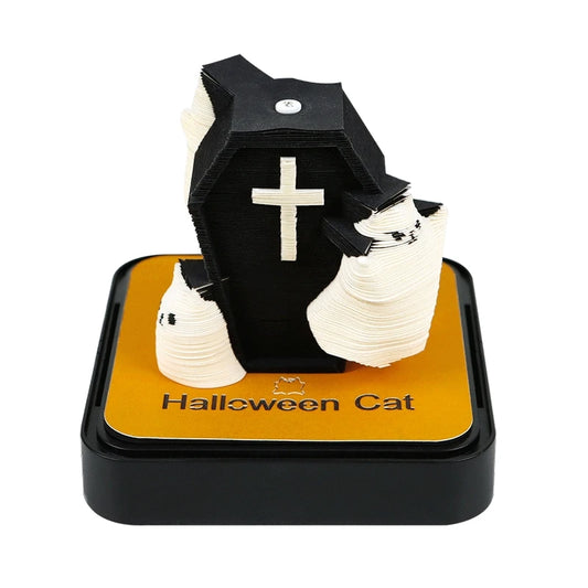 Valentine's Day New Design Love Castle 3D Memo Pad Custom Calendar Sticky Notes Paper Carving Art Notepad Gift Items for Girls