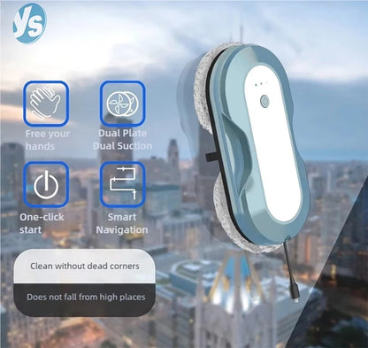 High Efficiency Deep Window Cleaning Robot Fully Automatic Household Glass Cleaning Tool Window Cleaning Machine