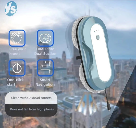 High Efficiency Deep Window Cleaning Robot Fully Automatic Household Glass Cleaning Tool Window Cleaning Machine