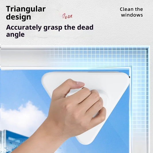 Magnetic Window Cleaner | Double-Sided Wiper Brush Squeegee | Household Cleaning Equipment