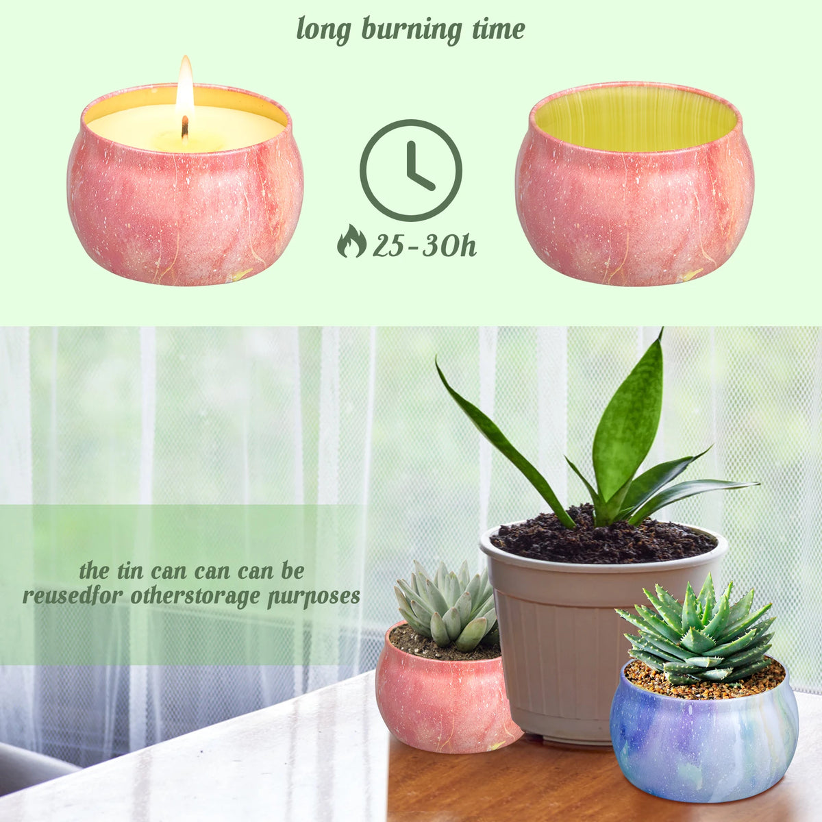 Set of Luxury Essential Oil Soybean Wax