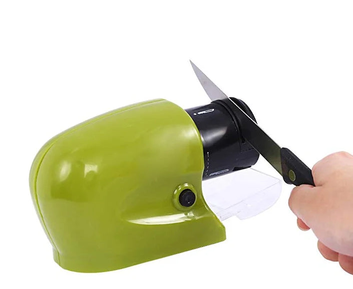 Electric Mini Knife Sharpener Battery Portable Multi Professional Kitchen Scissor Electric Knife Sharpener for Home Use