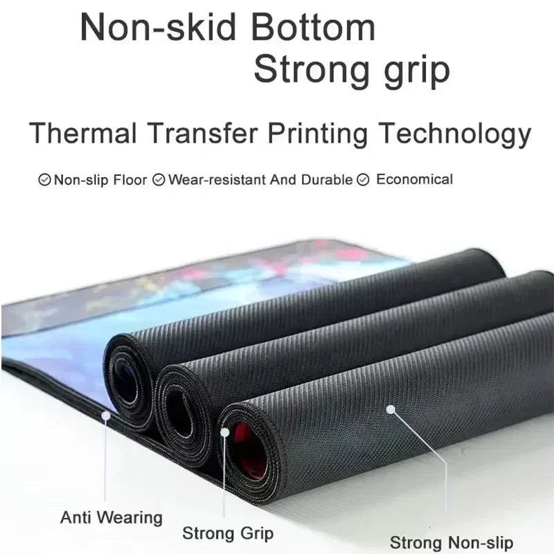 Gaming Mouse Pad Large Office Keyboard Pad New Gamer Computer Desk Pad Rubber Non-slip Mouse Pad