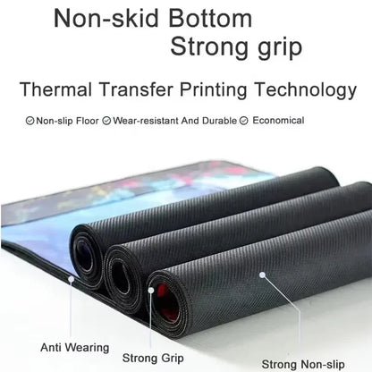 Gaming Mouse Pad Large Office Keyboard Pad New Gamer Computer Desk Pad Rubber Non-slip Mouse Pad