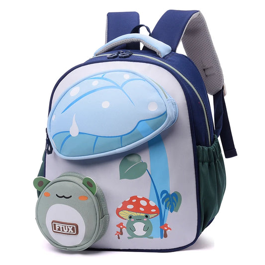 Children's School Bag Cute Kindergarten Backpack Cartoon Design Boys and Girls