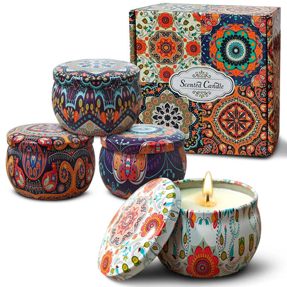 Set of Luxury Essential Oil Soybean Wax