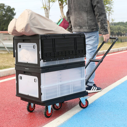 Carry Mobility Cart Dolly Folding Trolley Furniture Moving Tool Camping Trolley Hand Cart