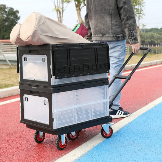 Carry Mobility Cart Dolly Folding Trolley Furniture Moving Tool Camping Trolley Hand Cart