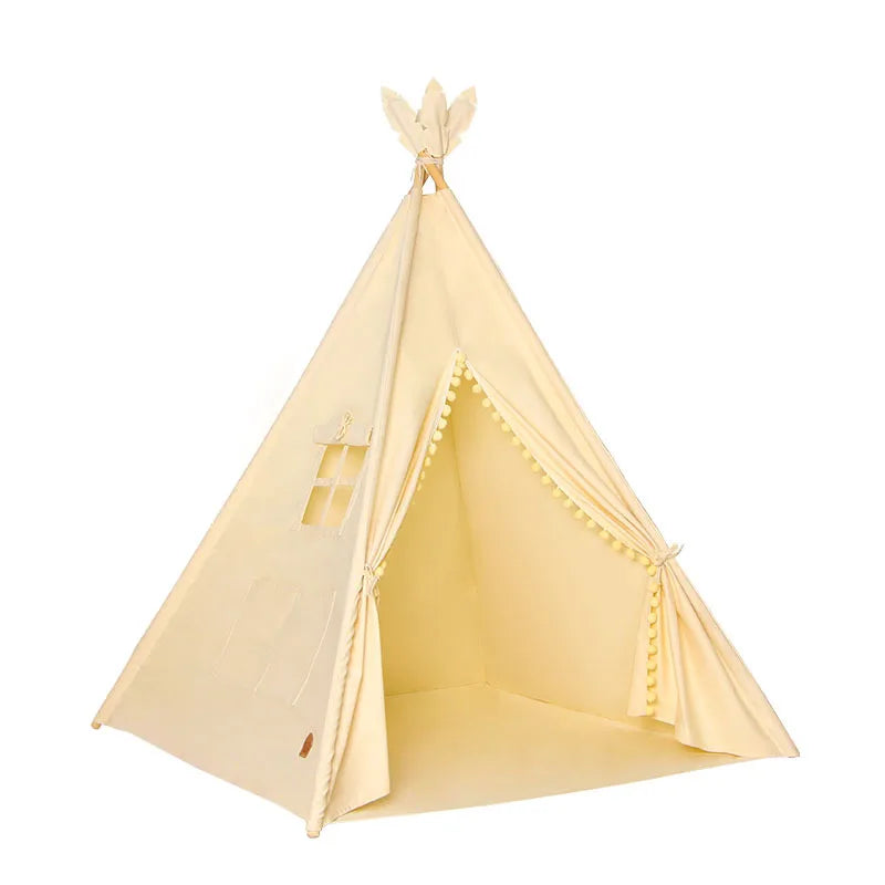 Upgrade high quality Indoor Playground Children's Indian Tent Cotton Toy House for Boys&amp;Girls