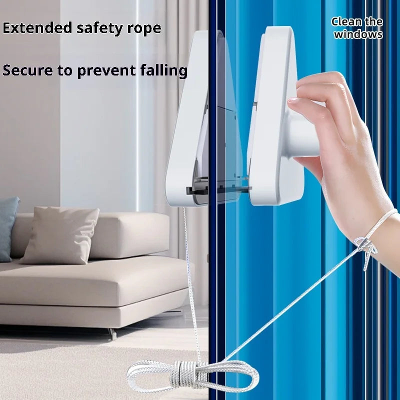 Magnetic Window Cleaner | Double-Sided Wiper Brush Squeegee | Household Cleaning Equipment