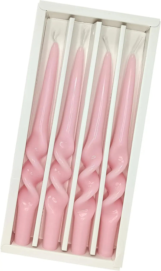 Spiral Taper Candles Smokeless Dinner Twisted Candlesticks Handmade  for Wedding Home Decor Special Occasions & Celebrations