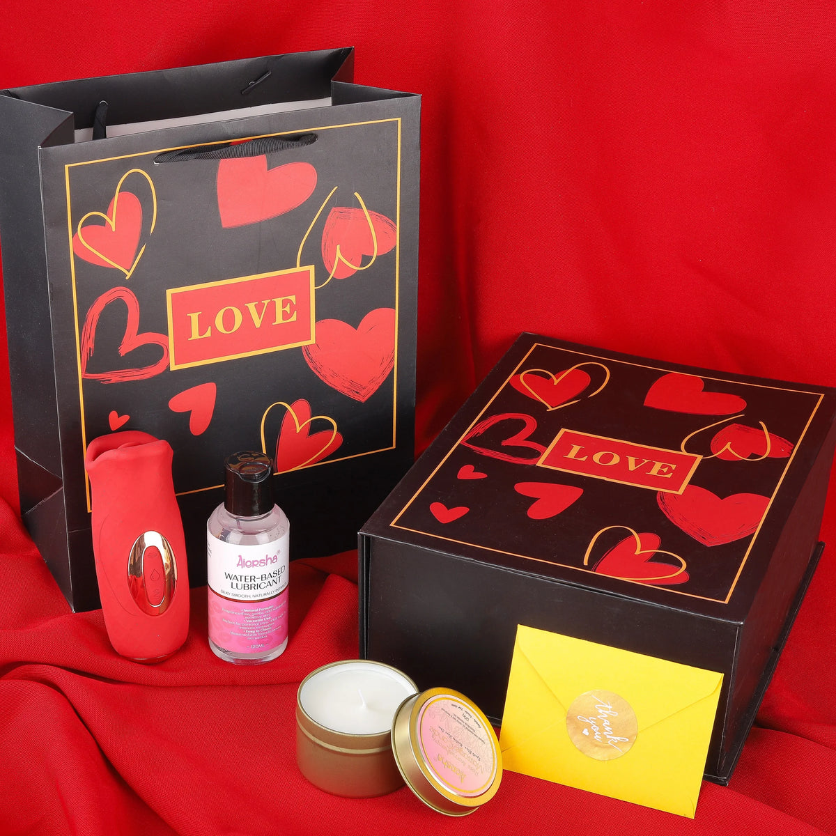 Luxury Valentines Day Intimate Adult Romantic Self-love Sex Toy Gifts Couples Sexual Health Care Product Sets