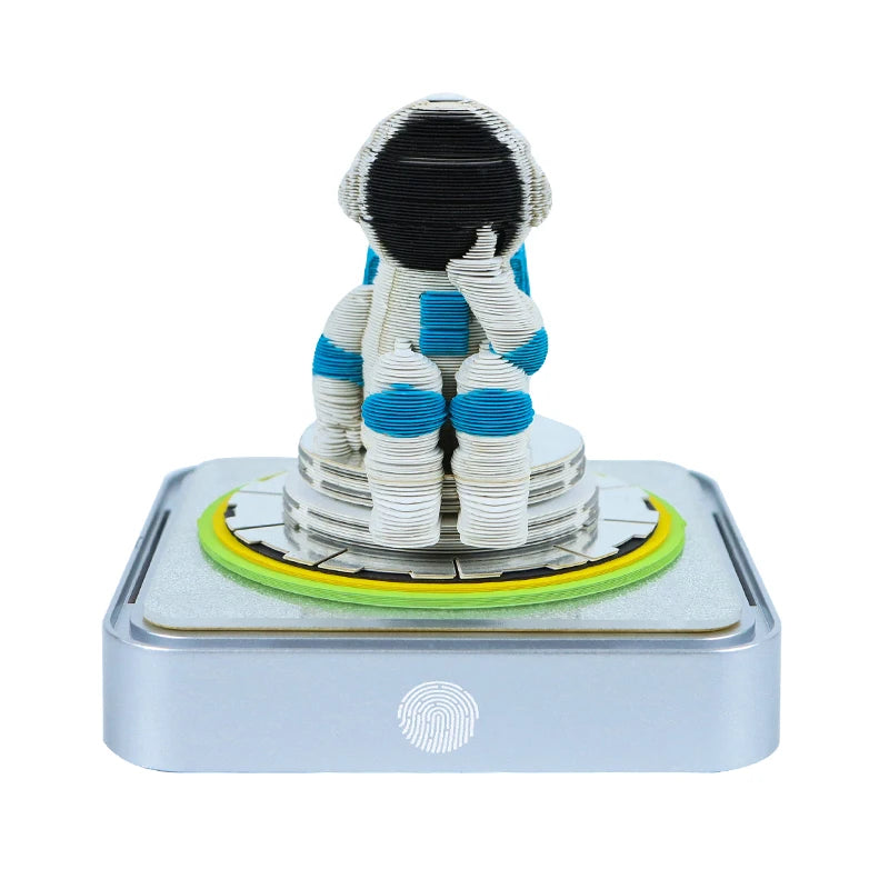 Valentine's Day New Design Love Castle 3D Memo Pad Custom Calendar Sticky Notes Paper Carving Art Notepad Gift Items for Girls