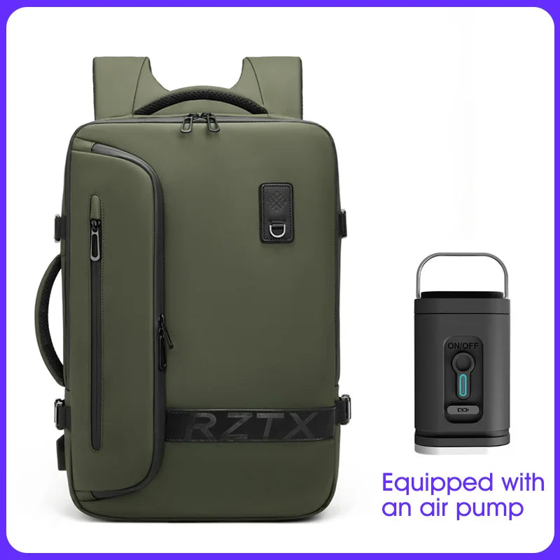 Large Capacity  Backpack Multi-Functional Business Vacuum Travel Backpack Oxford Cloth Dry and Wet Separation Travel Bag