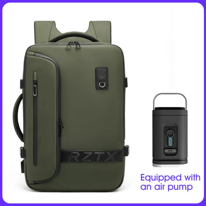 Large Capacity  Backpack Multi-Functional Business Vacuum Travel Backpack Oxford Cloth Dry and Wet Separation Travel Bag