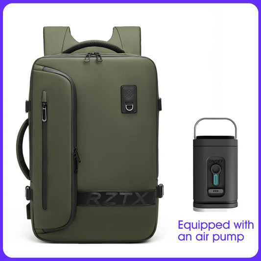 Large Capacity  Backpack Multi-Functional Business Vacuum Travel Backpack Oxford Cloth Dry and Wet Separation Travel Bag