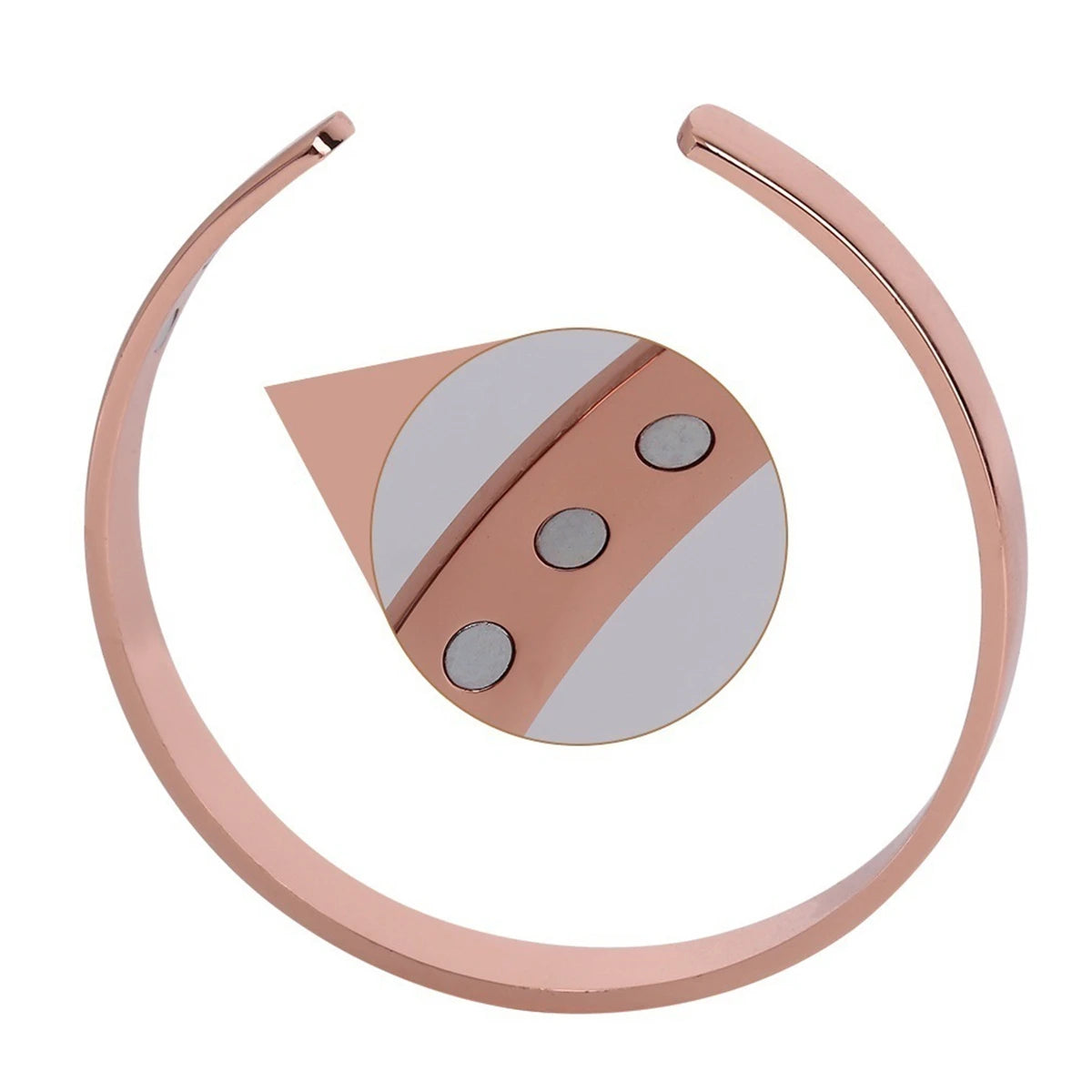 Fashion Copper Magnetic Bracelet Arthritis Therapy Energy Healing Pain Relief Man Women Jewelry Gift