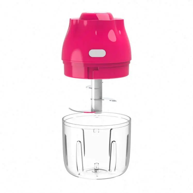 Mini Food Chopper With Stainless Steel Blade,Electric Garlic Masher Kitchen Tool