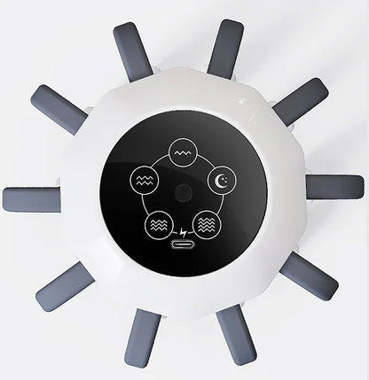 Ten Tactile Tentacles Massage Relax Head Rechargeable Scalp Massage Relieve Fatigue Head Massager