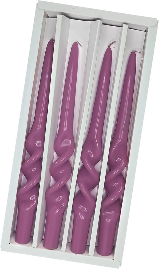 Spiral Taper Candles Smokeless Dinner Twisted Candlesticks Handmade  for Wedding Home Decor Special Occasions & Celebrations