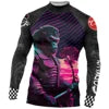 MMA Grappling Unisex Gym BJJ Rash Guard Sets Compression Sets