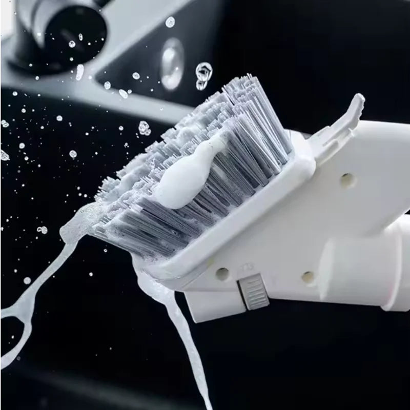 Kitchen Bathroom Replacement Spare Parts Water Spray Brush Scrubber Brushes Set Window Cleaning Tools Gap Cleaning Brush