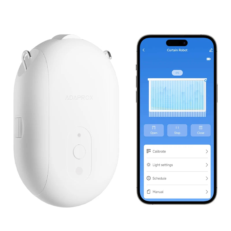 Zigbee 3.0 Smart Curtain Robot Compatible Tuya APP Electric Curtain Driver Motor I & U Rod Curtain Control Support Google Alexa