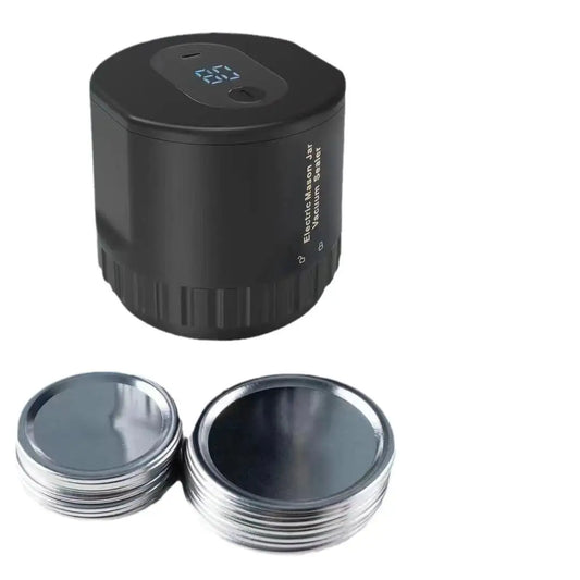 Automatic Kit Food Storage Regular Mouth Jar Lids Electric  Jar Vacuum Sealing Machine