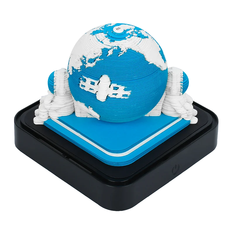 Valentine's Day New Design Love Castle 3D Memo Pad Custom Calendar Sticky Notes Paper Carving Art Notepad Gift Items for Girls