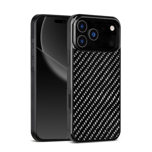 2026 Magnetic 100% Real Carbon Fiber Slim Phone Cover Carbon Fiber Phone Case for Iphone 17 16 15 14 13 11 Pro Max