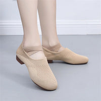 Women's Breathable Ballet Dance Shoes  Soft Soles Comfortable Cheerleading Dancing Shoes
