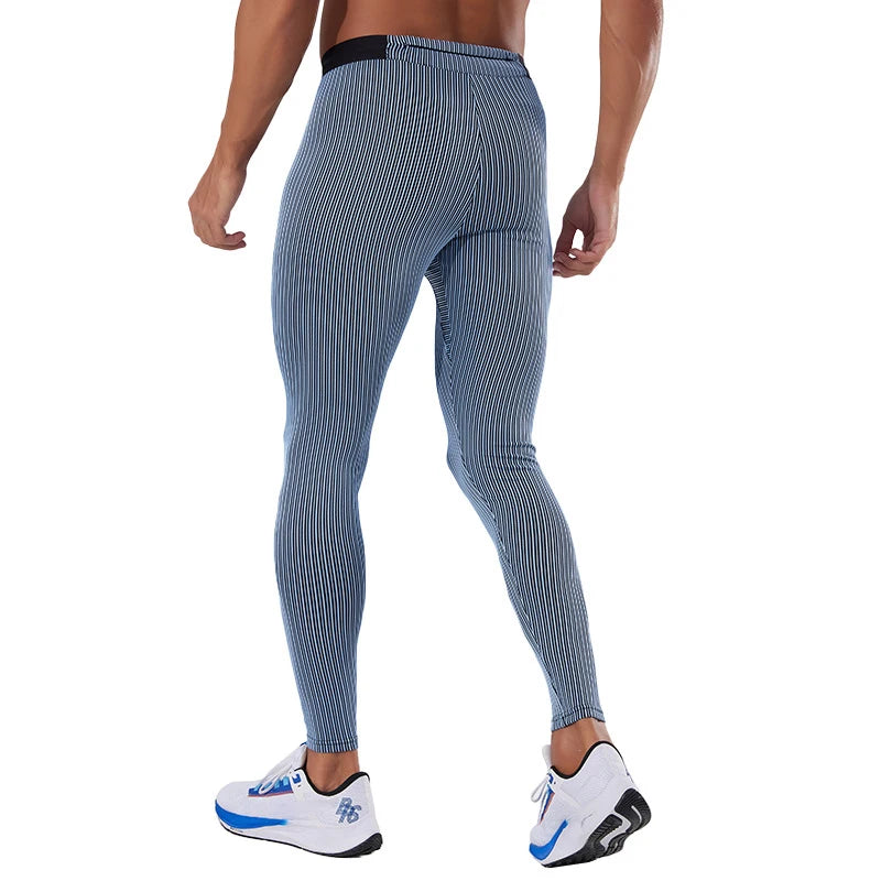 Men's Skinny Fit Breathable Warm-Up Pants for Basketball Football Jogging Clothes Muscle Protection for Adults for Spring Season