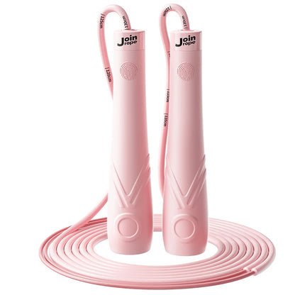 Anti-Shake Dual Bearings Segmented Speed Jump Rope, Quick Adjust Length Skipping Rope with Silicone Grip for Kids Training