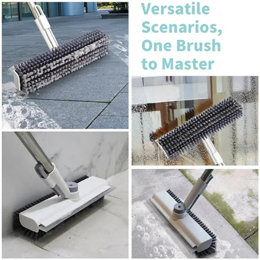 Hard Bristle Kitchen &amp; Bathroom Cleaning Brushes Crevice Scraper for Window Glass Floor Bathtub Sink &amp; Window Cleaning