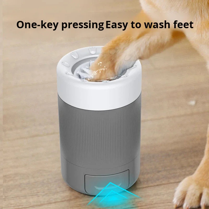 Dog Paw Washer Paw Cleaning Cup Plastic Eco-friendly Bath Basin 250ml Modern Puppy Pet Supplies Collection