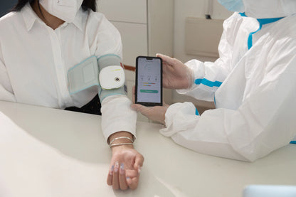 Mintti Vision All in One Vital Signs Monitor Health Tracker Medical Device 400mAh Battery BLE 4.0 for Remote Health Monitoring