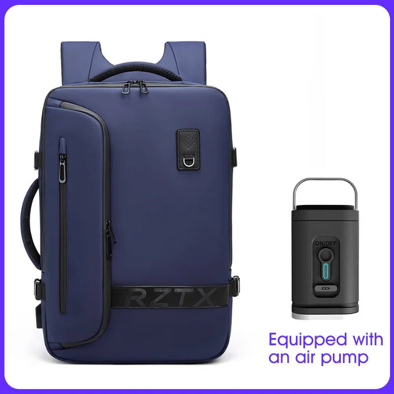 Large Capacity  Backpack Multi-Functional Business Vacuum Travel Backpack Oxford Cloth Dry and Wet Separation Travel Bag