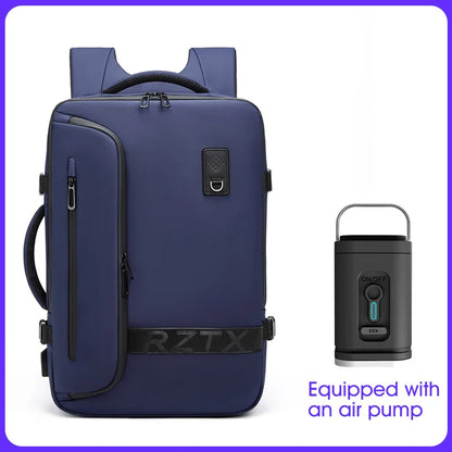 Large Capacity  Backpack Multi-Functional Business Vacuum Travel Backpack Oxford Cloth Dry and Wet Separation Travel Bag