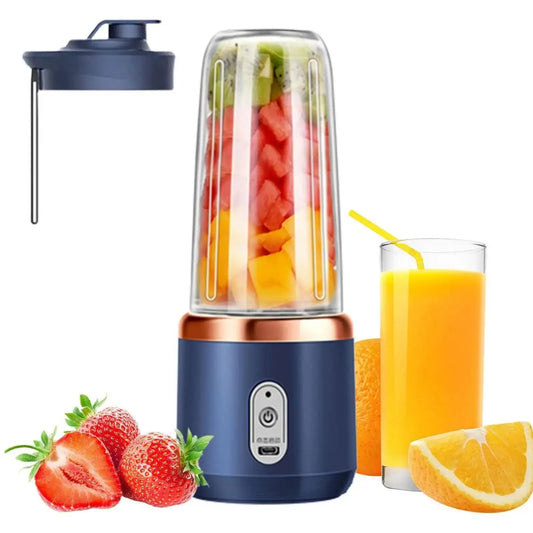 400ml Usb Rechargeable Electric Personal Portable Blender for Fresh Juice