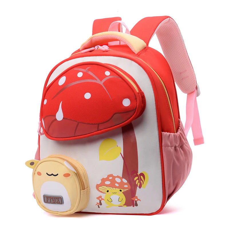 Children's School Bag Cute Kindergarten Backpack Cartoon Design Boys and Girls