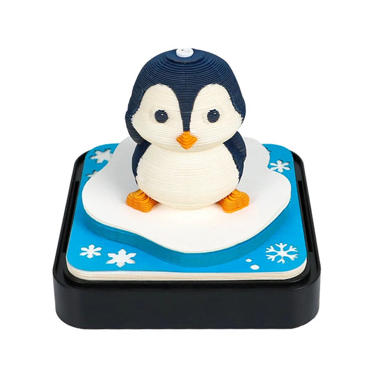 Valentine's Day New Design Love Castle 3D Memo Pad Custom Calendar Sticky Notes Paper Carving Art Notepad Gift Items for Girls