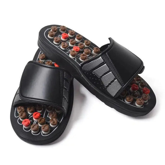 Foot Massager Shoes Blood Circulation Care Therapy Improve Circulation with Massage Slipper