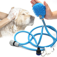 2025 Custom Pet Grooming Supplies Dog Cat Rubber Massage Shower