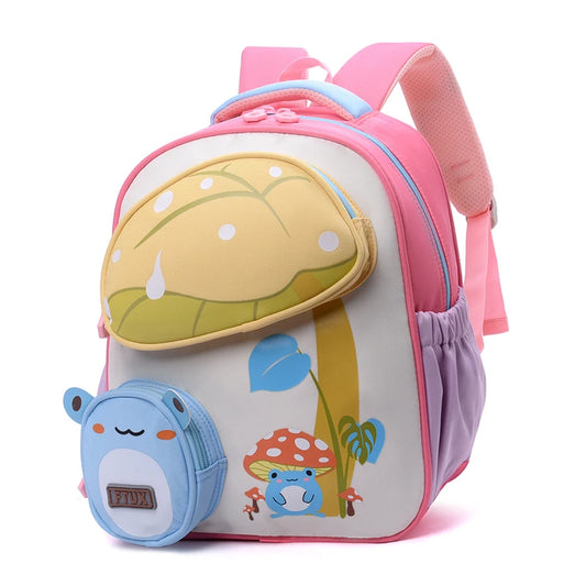 Children's School Bag Cute Kindergarten Backpack Cartoon Design Boys and Girls