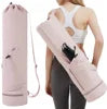 Portable Polyester Yoga Mat Bag Hiking Bag Sport Backpack Sports Shoulder Bag for Yoga Camping Traveling