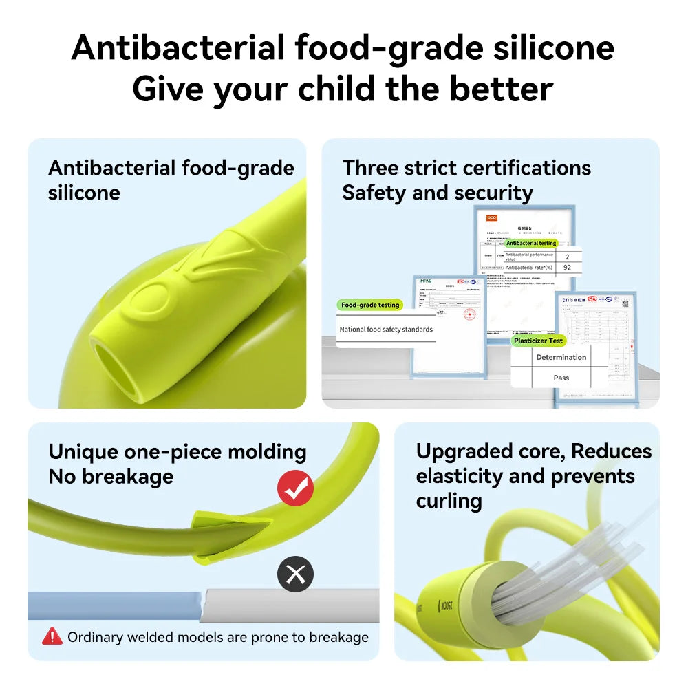 Anti-Shake Dual Bearings Segmented Speed Jump Rope, Quick Adjust Length Skipping Rope with Silicone Grip for Kids Training