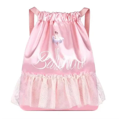 New Designs 4-Color Bag for Girls Children Shinning School Backpacks Girls Drawstring Dancing Bag