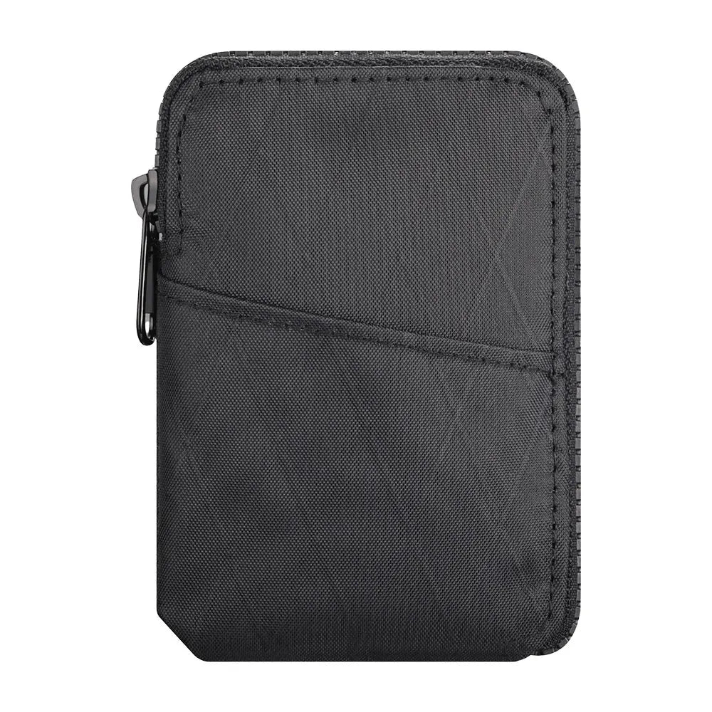RFID Blocking Card Wallet Coin Pouch Zipper Card Holder Pouch Holds 12-20 Cards and Cash