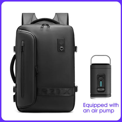 Large Capacity  Backpack Multi-Functional Business Vacuum Travel Backpack Oxford Cloth Dry and Wet Separation Travel Bag