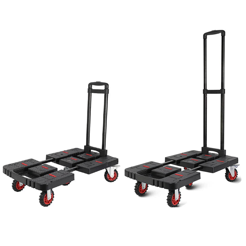 Carry Mobility Cart Dolly Folding Trolley Furniture Moving Tool Camping Trolley Hand Cart